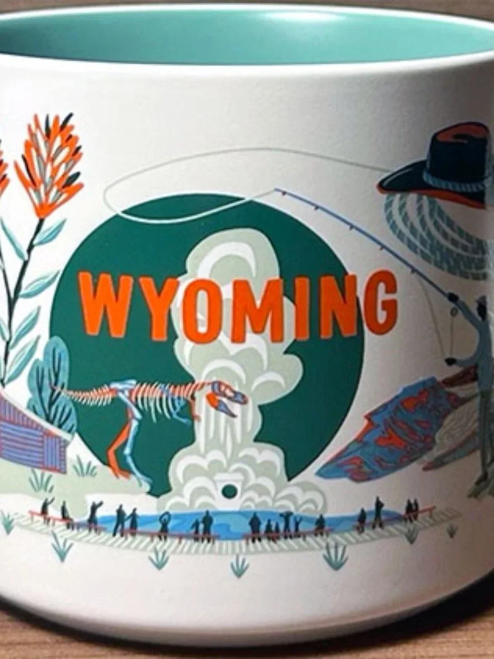 New in box Starbucks Wyoming Discovery Series 14 oz Collectible Mug